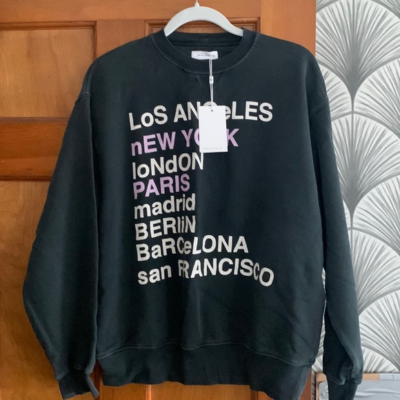 Anine Bing Other - NWT Anine Bing City Love Sweatshirt Size: Large
